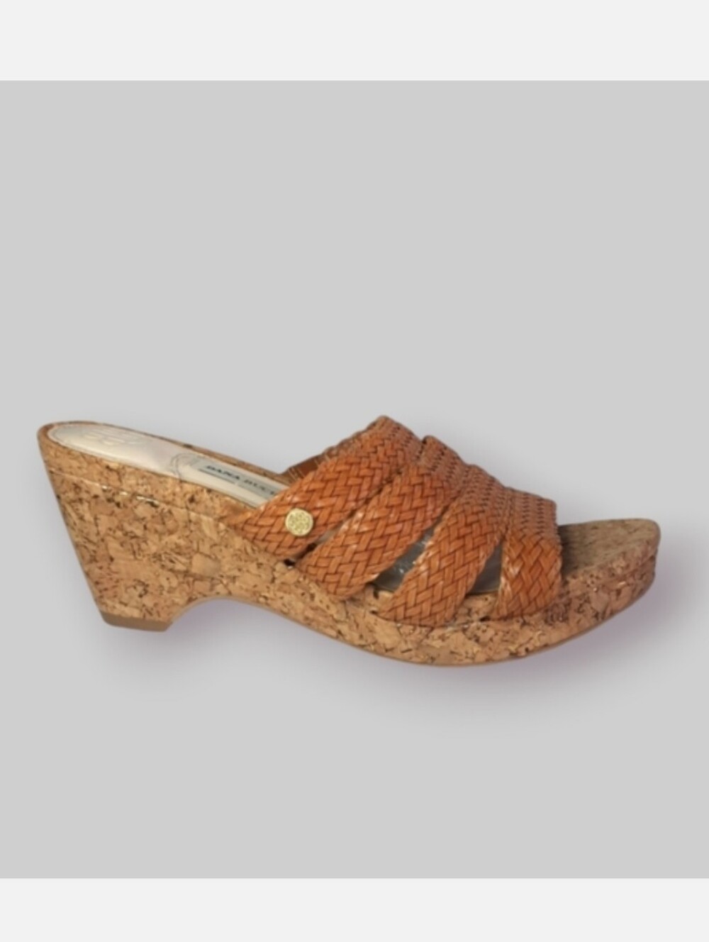 DANA BUCHMAN Woven wedge shoes size 8